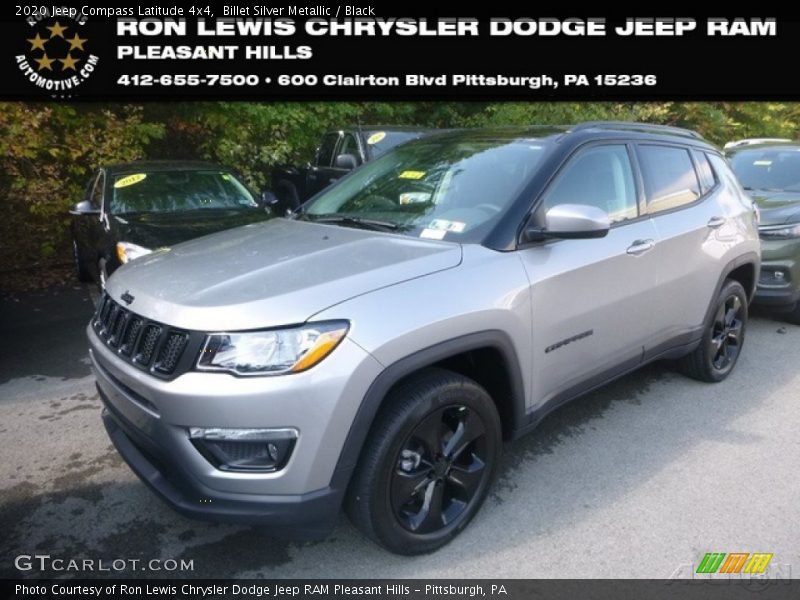 Billet Silver Metallic / Black 2020 Jeep Compass Latitude 4x4