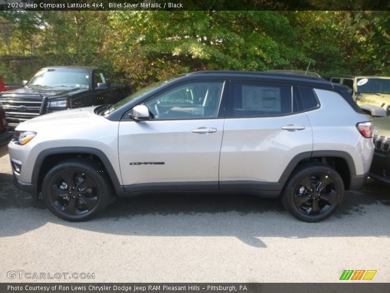 Billet Silver Metallic / Black 2020 Jeep Compass Latitude 4x4