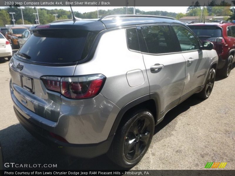 Billet Silver Metallic / Black 2020 Jeep Compass Latitude 4x4