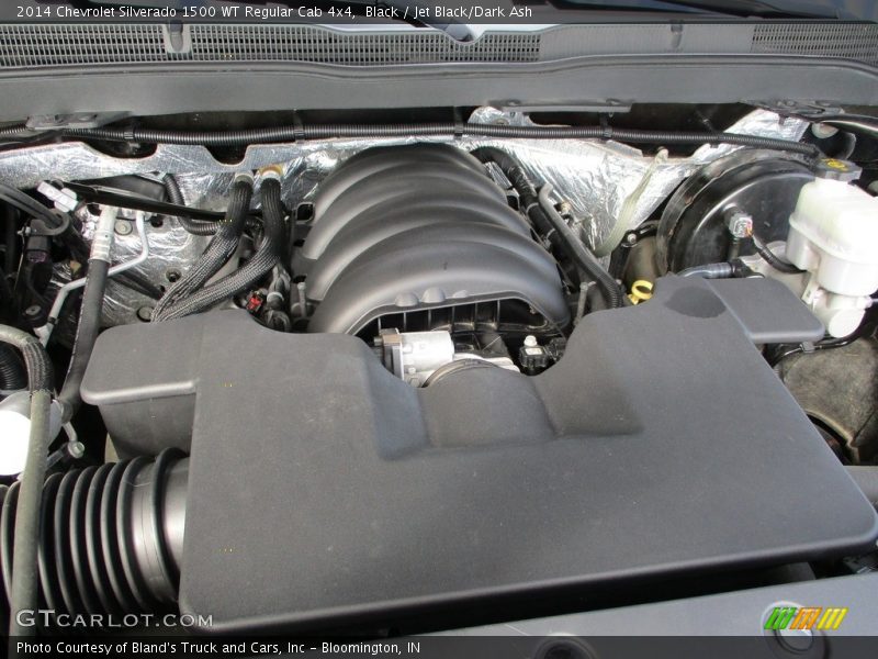 Black / Jet Black/Dark Ash 2014 Chevrolet Silverado 1500 WT Regular Cab 4x4