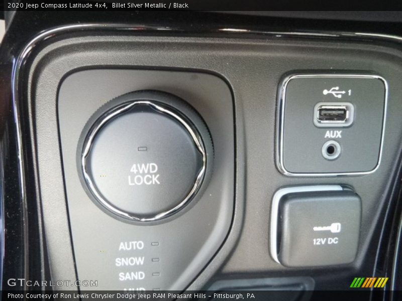 Billet Silver Metallic / Black 2020 Jeep Compass Latitude 4x4