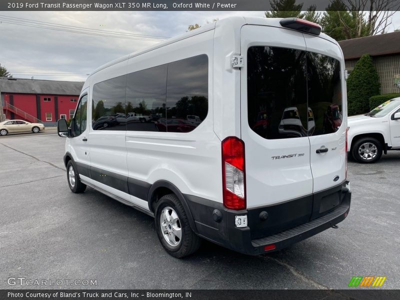 Oxford White / Pewter 2019 Ford Transit Passenger Wagon XLT 350 MR Long