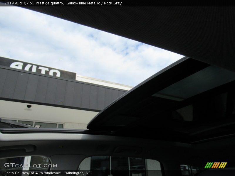 Galaxy Blue Metallic / Rock Gray 2019 Audi Q7 55 Prestige quattro