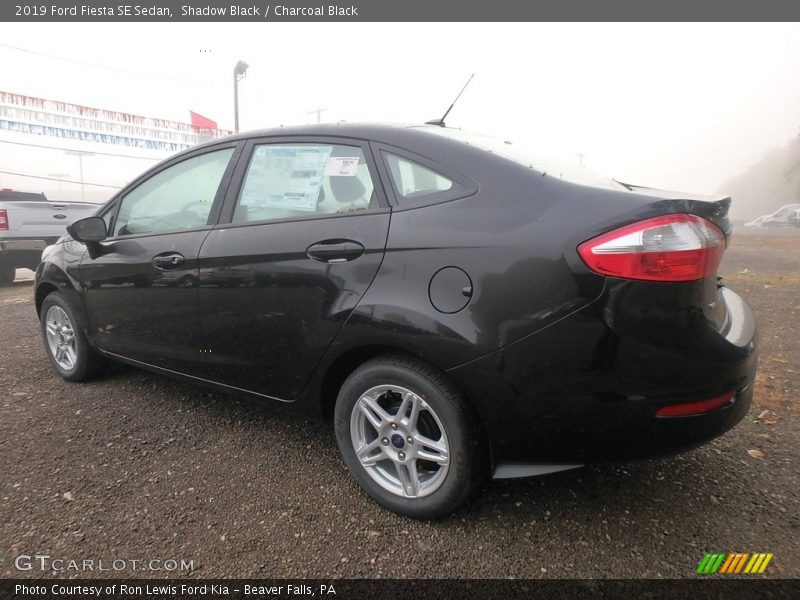 Shadow Black / Charcoal Black 2019 Ford Fiesta SE Sedan