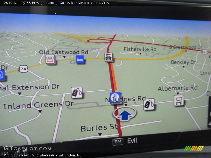 Navigation of 2019 Q7 55 Prestige quattro