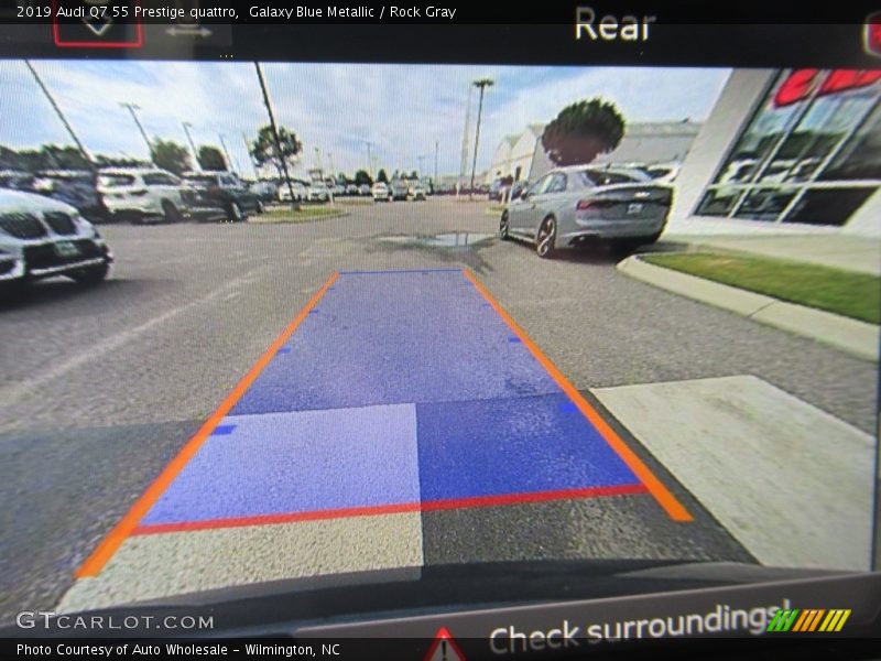 Galaxy Blue Metallic / Rock Gray 2019 Audi Q7 55 Prestige quattro