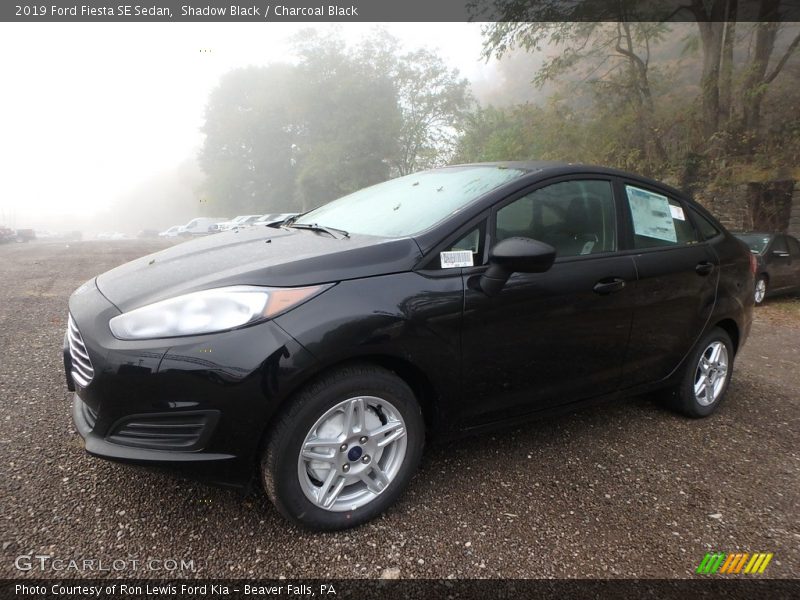 Shadow Black / Charcoal Black 2019 Ford Fiesta SE Sedan