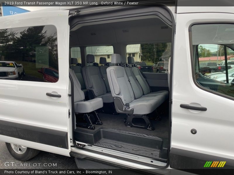 Rear Seat of 2019 Transit Passenger Wagon XLT 350 MR Long