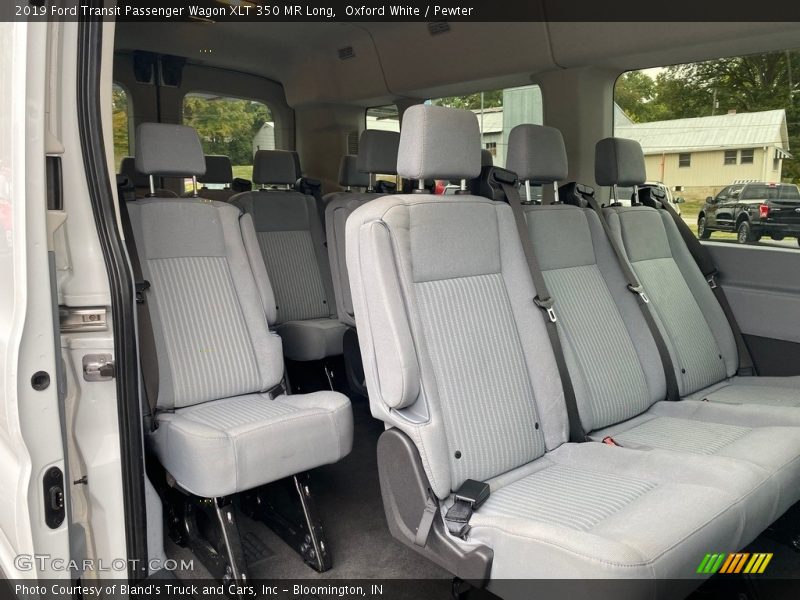 Rear Seat of 2019 Transit Passenger Wagon XLT 350 MR Long