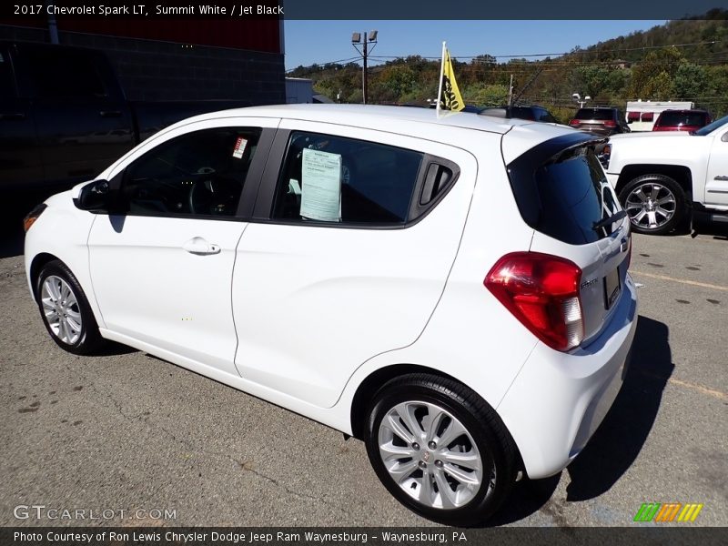 Summit White / Jet Black 2017 Chevrolet Spark LT