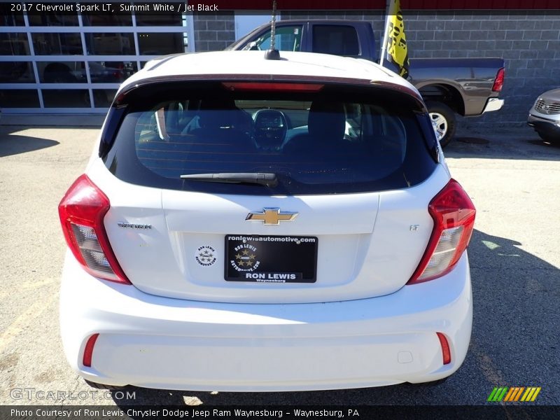 Summit White / Jet Black 2017 Chevrolet Spark LT