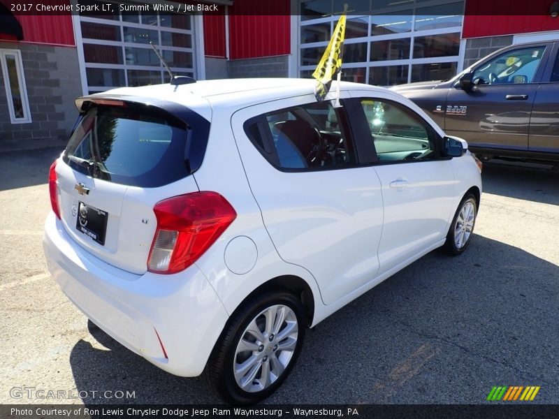 Summit White / Jet Black 2017 Chevrolet Spark LT