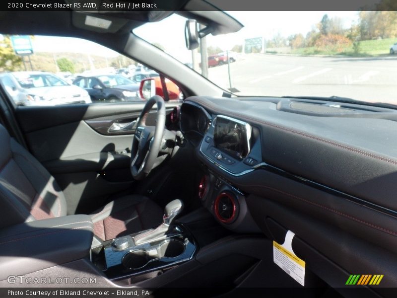 Red Hot / Jet Black 2020 Chevrolet Blazer RS AWD