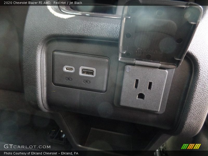 Red Hot / Jet Black 2020 Chevrolet Blazer RS AWD