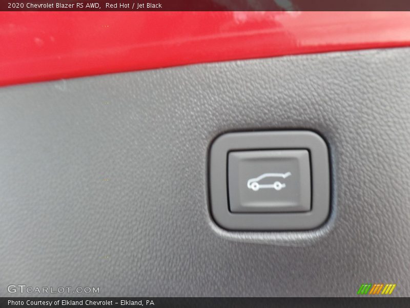 Red Hot / Jet Black 2020 Chevrolet Blazer RS AWD
