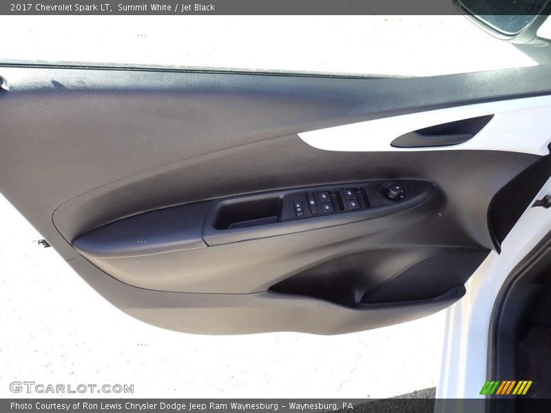 Summit White / Jet Black 2017 Chevrolet Spark LT