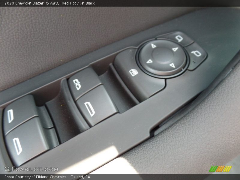 Red Hot / Jet Black 2020 Chevrolet Blazer RS AWD