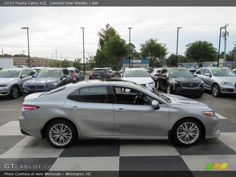 Celestial Silver Metallic / Ash 2019 Toyota Camry XLE