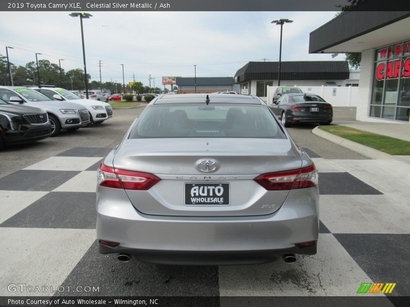 Celestial Silver Metallic / Ash 2019 Toyota Camry XLE