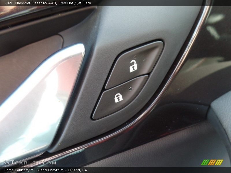 Red Hot / Jet Black 2020 Chevrolet Blazer RS AWD