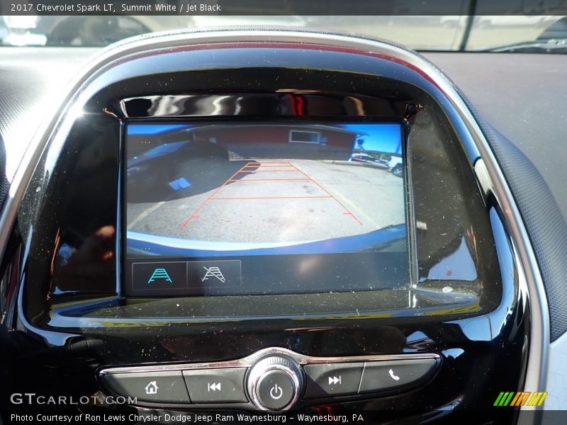Summit White / Jet Black 2017 Chevrolet Spark LT