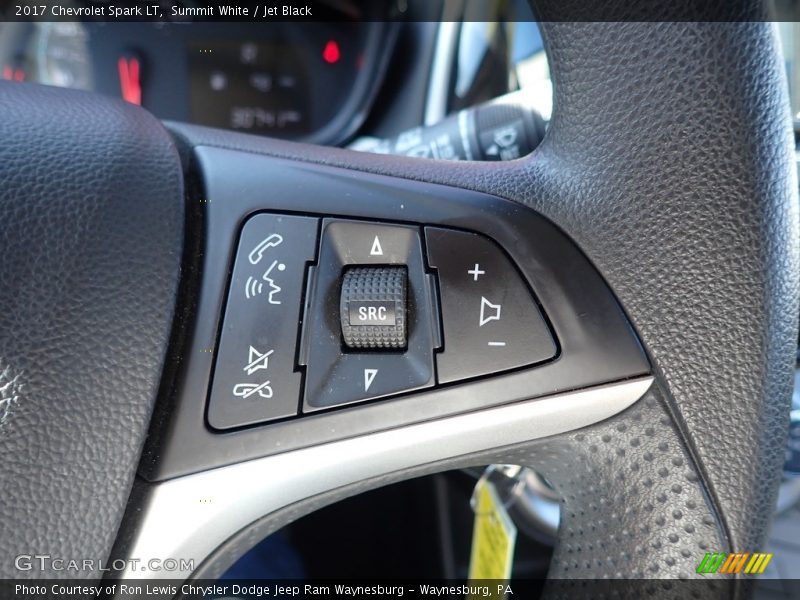 Summit White / Jet Black 2017 Chevrolet Spark LT