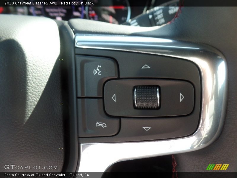 Red Hot / Jet Black 2020 Chevrolet Blazer RS AWD