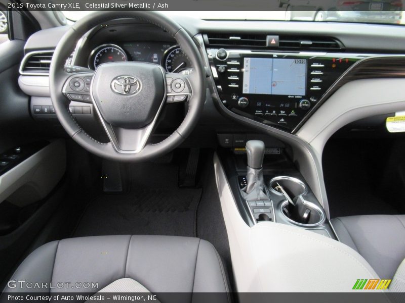 Celestial Silver Metallic / Ash 2019 Toyota Camry XLE