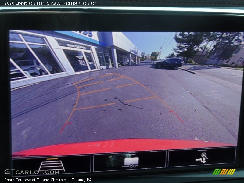 Red Hot / Jet Black 2020 Chevrolet Blazer RS AWD