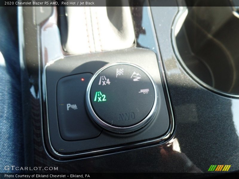 Red Hot / Jet Black 2020 Chevrolet Blazer RS AWD