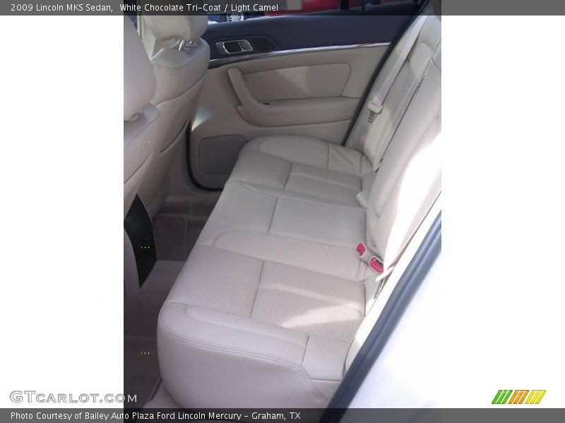 White Chocolate Tri-Coat / Light Camel 2009 Lincoln MKS Sedan