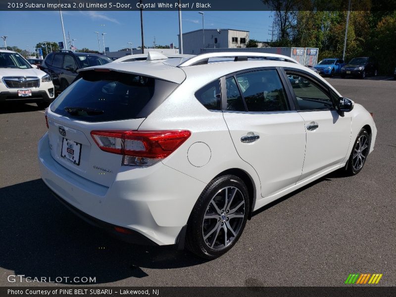 Crystal White Pearl / Black 2019 Subaru Impreza 2.0i Limited 5-Door