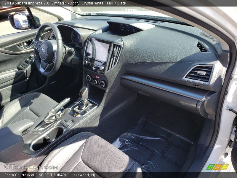 Crystal White Pearl / Black 2019 Subaru Impreza 2.0i Limited 5-Door