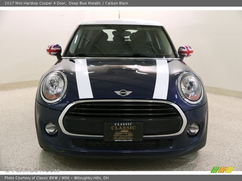 Deep Blue Metallic / Carbon Black 2017 Mini Hardtop Cooper 4 Door
