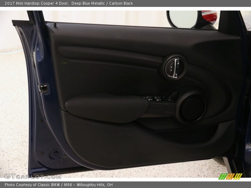 Deep Blue Metallic / Carbon Black 2017 Mini Hardtop Cooper 4 Door