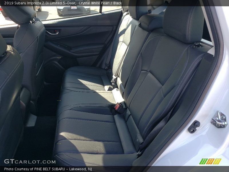 Rear Seat of 2019 Impreza 2.0i Limited 5-Door