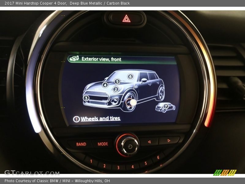 Deep Blue Metallic / Carbon Black 2017 Mini Hardtop Cooper 4 Door