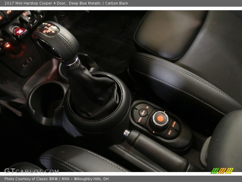 Deep Blue Metallic / Carbon Black 2017 Mini Hardtop Cooper 4 Door