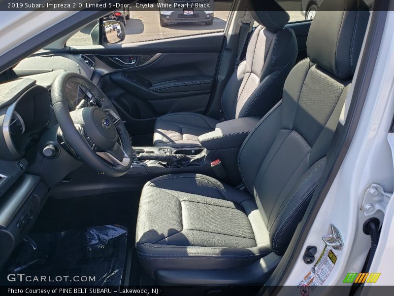 Front Seat of 2019 Impreza 2.0i Limited 5-Door