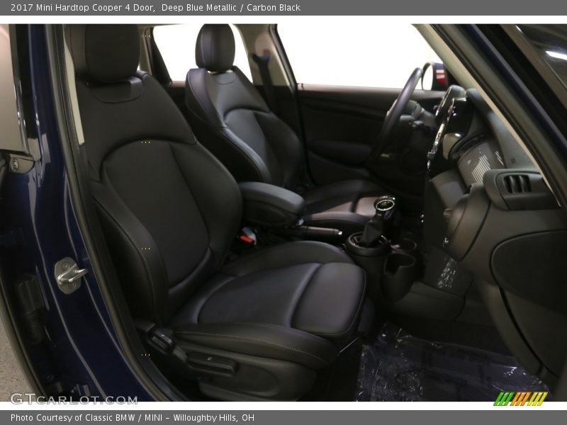 Deep Blue Metallic / Carbon Black 2017 Mini Hardtop Cooper 4 Door