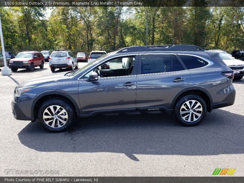 Magnetite Gray Metallic / Titanium Gray 2020 Subaru Outback 2.5i Premium
