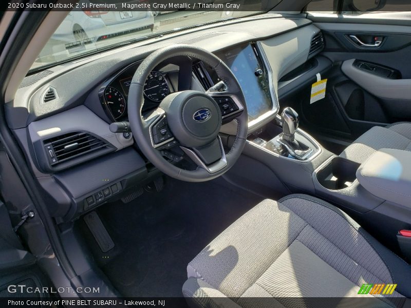 Magnetite Gray Metallic / Titanium Gray 2020 Subaru Outback 2.5i Premium