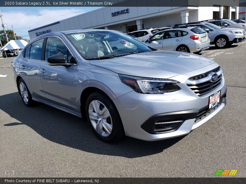 Ice Silver Metallic / Titanium Gray 2020 Subaru Legacy 2.5i