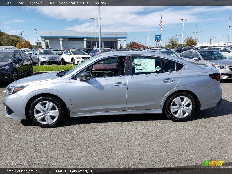 Ice Silver Metallic / Titanium Gray 2020 Subaru Legacy 2.5i