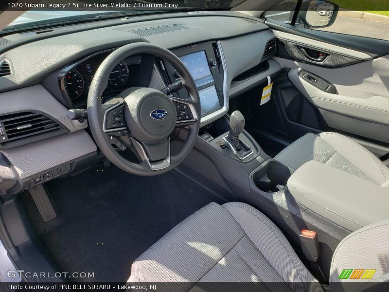 Ice Silver Metallic / Titanium Gray 2020 Subaru Legacy 2.5i