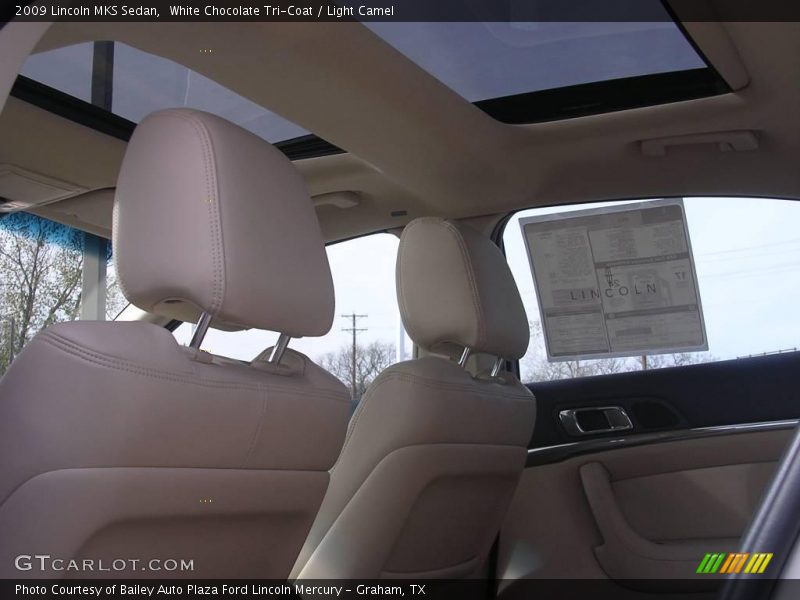 White Chocolate Tri-Coat / Light Camel 2009 Lincoln MKS Sedan