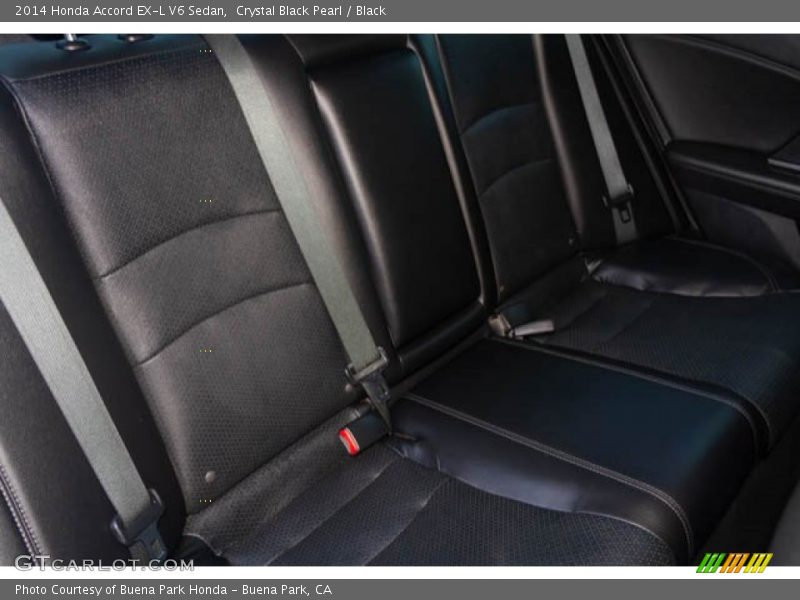 Crystal Black Pearl / Black 2014 Honda Accord EX-L V6 Sedan
