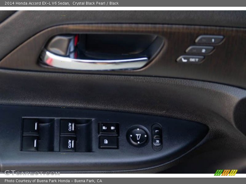 Crystal Black Pearl / Black 2014 Honda Accord EX-L V6 Sedan