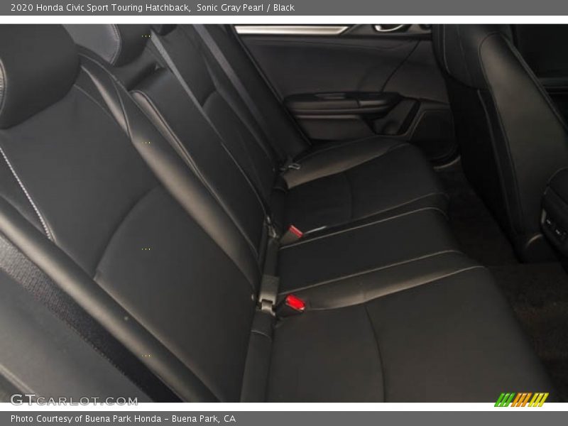 Sonic Gray Pearl / Black 2020 Honda Civic Sport Touring Hatchback