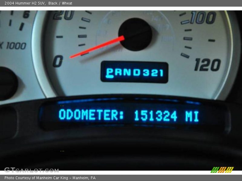 Black / Wheat 2004 Hummer H2 SUV